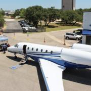 GTU Jet at Georgetown Municipal Airport