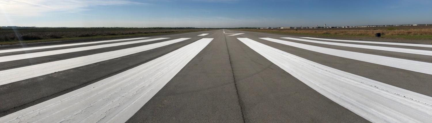 Aircraft at a Texas Aviation Partners managed airport