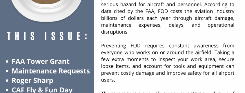 June 2026 Frequent Flyer newsletter graphic for Texas Aviation Partners