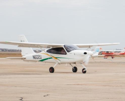 Aircraft on the ramp at a Texas general aviation airport managed by Texas Aviation Partners.